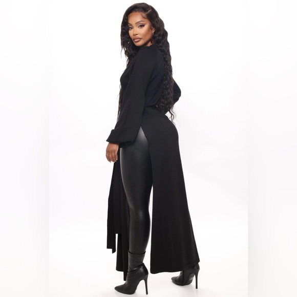 Fashion Nova Slit Tunic Sweater - BNWT - Picture 3 of 3